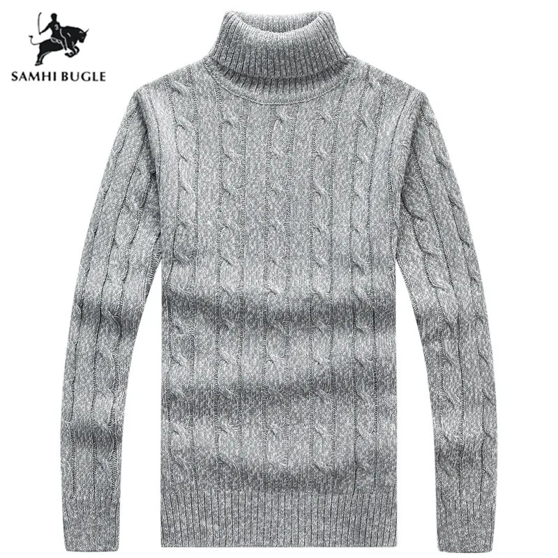 Fashion Turtleneck Sweater Men Striped Pattern Acrylic Male Pullover Dress Men Sweater Autumn Winter Warm Sweater
Fashion Turtleneck Sweater Men Striped Pattern Acrylic Male Pullover Dress Men Sweater Autumn Winter Warm Sweater