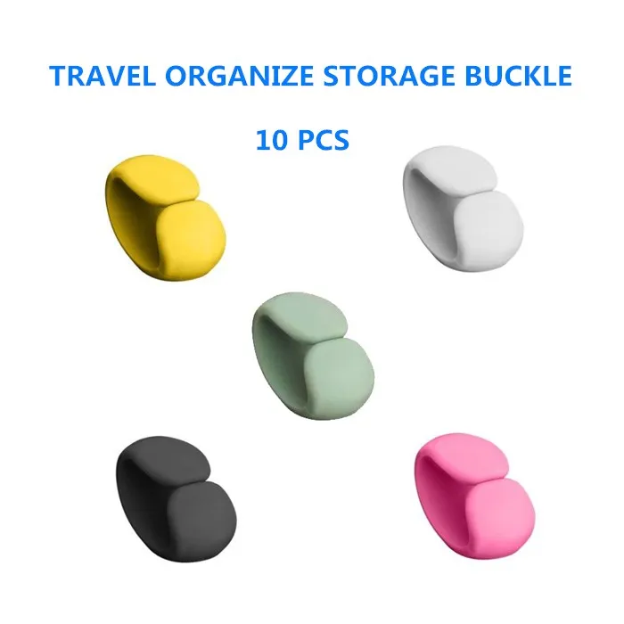 10p Travel Data Line Hub Finishing Buckle Headset Charging Cable Finishing Storage Buckle Simple Multifunctional Winding Buckle
10p Travel Data Line Hub Finishing Buckle Headset Charging Cable Finishing Storage Buckle Simple Multifunctional Winding Buckle