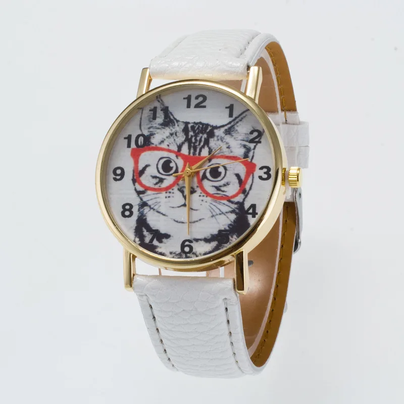 0035 Gold Circle Watchcase Big Cat Face Frame Pattern Dial Hide Substance Watch Strap Men And Women-Universal Watch
0035 Gold Circle Watchcase Big Cat Face Frame Pattern Dial Hide Substance Watch Strap Men And Women-Universal Watch