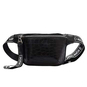 Ladys Bags 2020 Popular New Style Bag Ribbon Lettered Chest Bag Fashion Temperament Crocodile Pattern Running Bag
Ladys Bags 2020 Popular New Style Bag Ribbon Lettered Chest Bag Fashion Temperament Crocodile Pattern Running Bag