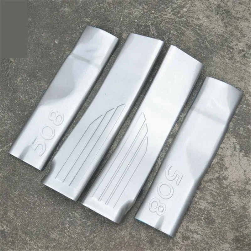 Car styling for 2011-2019 Peugeot 508 stainless steel Internal Scuff Plate / Door Sill Door Sill Scuff Plate Welcome Pedal 
Car styling for 2011-2019 Peugeot 508 stainless steel Internal Scuff Plate / Door Sill Door Sill Scuff Plate Welcome Pedal