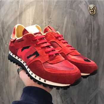 Rivet Women Men Running Shoes Luxury Brand Sport Shoes For Male Walking Casual Fashion Top Quality Ladies Sneakers
Rivet Women Men Running Shoes Luxury Brand Sport Shoes For Male Walking Casual Fashion Top Quality Ladies Sneakers