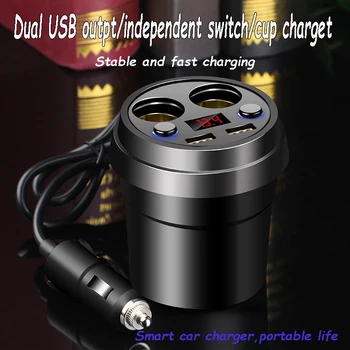 forOn-board charger one-tow three-car multifunctional cigarette lighter plug USB one-tow two-car converter connector
forOn-board charger one-tow three-car multifunctional cigarette lighter plug USB one-tow two-car converter connector