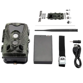 Hc-801Lte 4G Hunting Camera 16Mp Trail Camera Ip65 Photo Traps 0.3S Wild Camera With 5000Mah Lithium Battery 
Hc-801Lte 4G Hunting Camera 16Mp Trail Camera Ip65 Photo Traps 0.3S Wild Camera With 5000Mah Lithium Battery
