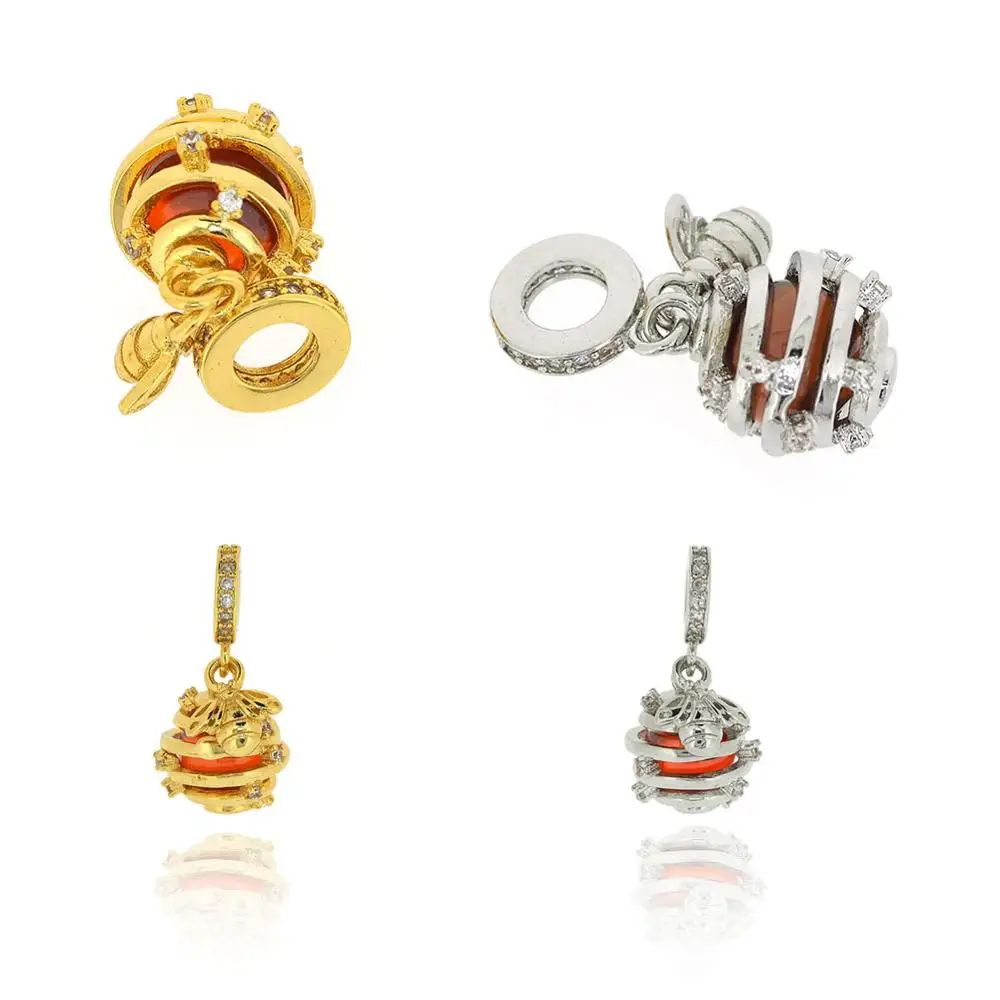 Bee Pendant,Big Hole Jewelry Charm,Enamel Bee Jewelry Charm for Bracelet,Famous Bee Insect Charm Pendant,CZ stone Micropave Char
Bee Pendant,Big Hole Jewelry Charm,Enamel Bee Jewelry Charm for Bracelet,Famous Bee Insect Charm Pendant,CZ stone Micropave Char