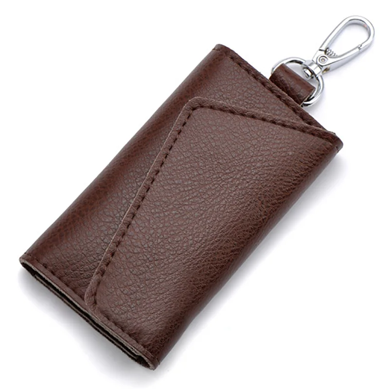 Leather Key Pocket Genuine Cow Leather Black Keychain Bag Mini Credit Card Holder Key Case Organizer Women Housekeeper Key Pouch
Leather Key Pocket Genuine Cow Leather Black Keychain Bag Mini Credit Card Holder Key Case Organizer Women Housekeeper Key Pouch