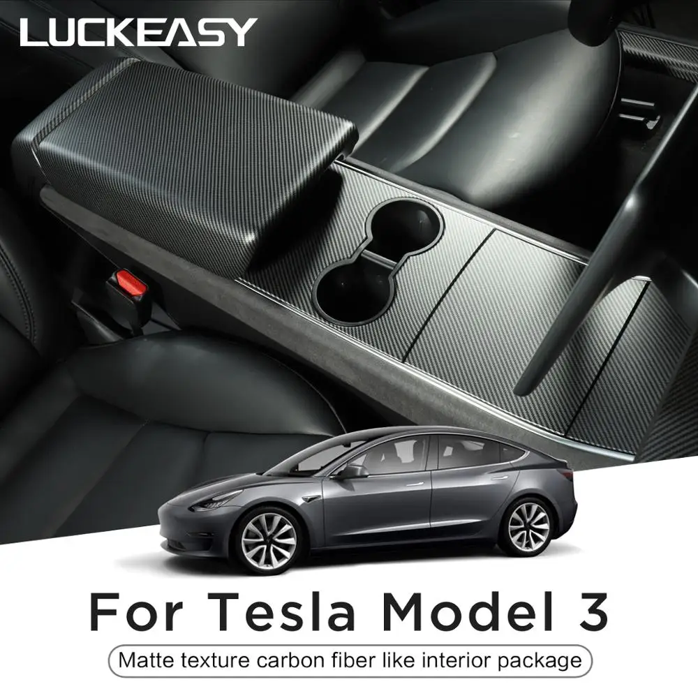 LUCKEASY For Tesla Model 3 Car interior accessories window button/center control console/door lock switch ABS carbonfiber Patch
LUCKEASY For Tesla Model 3 Car interior accessories window button/center control console/door lock switch ABS carbonfiber Patch