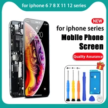 Replacement Spare Part for iPhone X LCD XS Touch Screen No Defect OLED OEM Panel Assembly For iPhone 6 7 8 11 12 LCD Display
Replacement Spare Part for iPhone X LCD XS Touch Screen No Defect OLED OEM Panel Assembly For iPhone 6 7 8 11 12 LCD Display