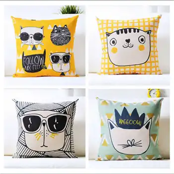 Cute Dog Pattern Pillow Case Cotton Linen Cushion Case Home Soft Back Cushion Room Decorative Printing 18inch
Cute Dog Pattern Pillow Case Cotton Linen Cushion Case Home Soft Back Cushion Room Decorative Printing 18inch