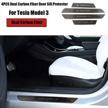For Tesla Model 3 Real Carbon Fiber Scuff Plate Door Sill Protector Four Door 4PCS
For Tesla Model 3 Real Carbon Fiber Scuff Plate Door Sill Protector Four Door 4PCS