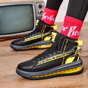 New outdoor men's jogging sneakers high quality lace-up sports breathable blade casual shoes men's Full-cushion casual sneakers 
New outdoor men's jogging sneakers high quality lace-up sports breathable blade casual shoes men's Full-cushion casual sneakers