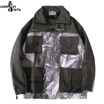 Lindsey Seader Track Jacket Harajuku Zip Patchwork Windbreaker Mens Fashion Casual Black Streetwear Autumn Coat Fashion Outwear
Lindsey Seader Track Jacket Harajuku Zip Patchwork Windbreaker Mens Fashion Casual Black Streetwear Autumn Coat Fashion Outwear