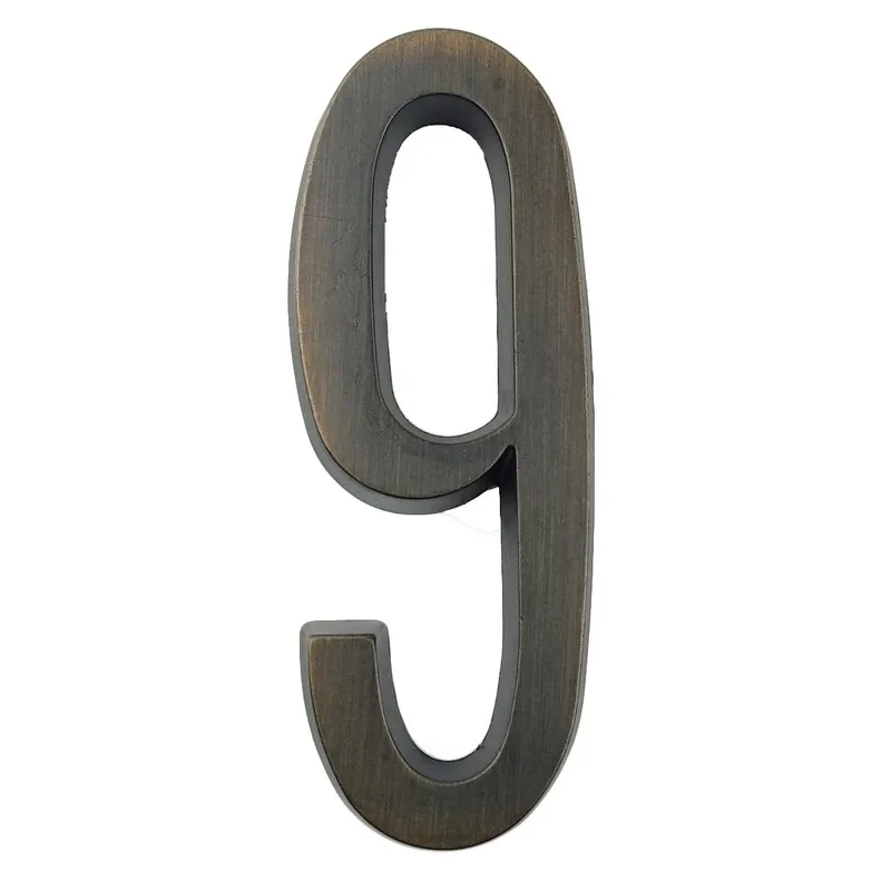 10cm Self-Adhesive House Number Door Home Address Mailbox Numbers for House Digital Door Outdoor Sticker Sign #9 Aged Bronze
10cm Self-Adhesive House Number Door Home Address Mailbox Numbers for House Digital Door Outdoor Sticker Sign #9 Aged Bronze