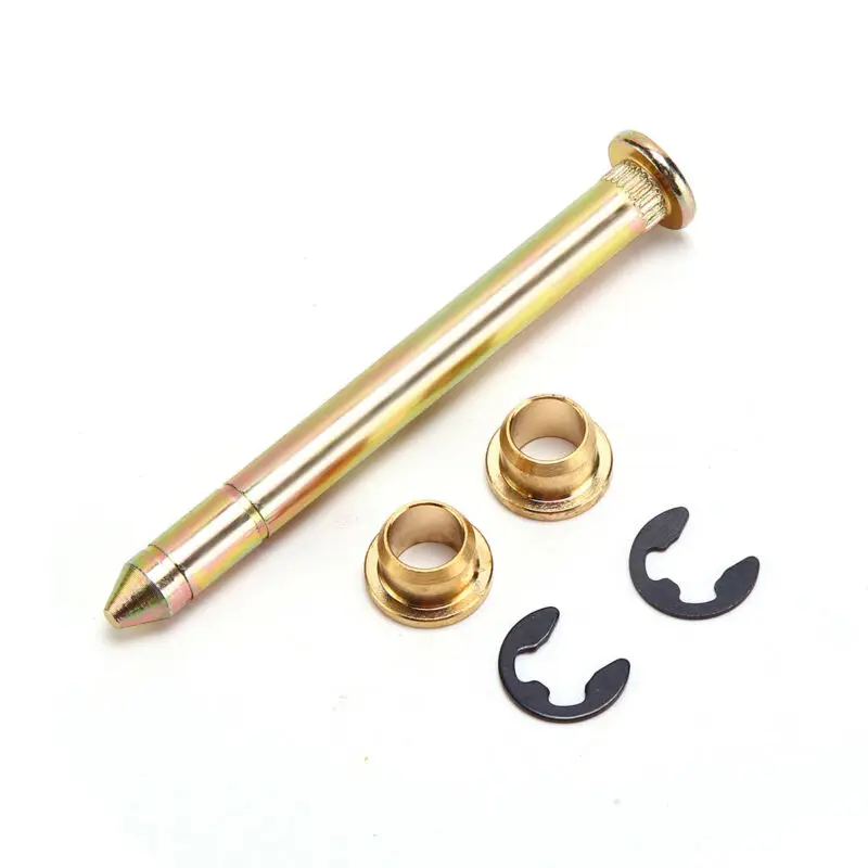 Door Pin Bushing Hinge Kit For Ford Bronco F150 F250 F350 Series Chrome Auto