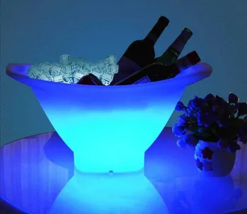 Colorful LED Ice Bucket Champagne/Wine/Beer Bucket for Parties Ice Bucket with Multi Colors Changing for Party/Home/Bar/KTV Club
Colorful LED Ice Bucket Champagne/Wine/Beer Bucket for Parties Ice Bucket with Multi Colors Changing for Party/Home/Bar/KTV Club
