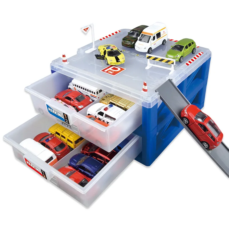 Hot Sales Jianyuan Children Multi-functional Toy Car Storage Box Mini Car Parking Lot
Hot Sales Jianyuan Children Multi-functional Toy Car Storage Box Mini Car Parking Lot