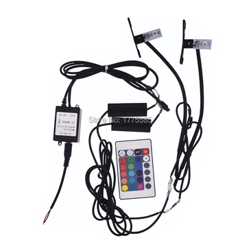 2Pcs DC12V Multi-color RGB Demon Eye LED devil eyes with Wireless Remote For Car Motorcycle Headlights Projector Retrofit
2Pcs DC12V Multi-color RGB Demon Eye LED devil eyes with Wireless Remote For Car Motorcycle Headlights Projector Retrofit