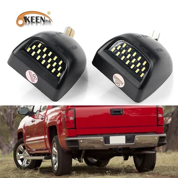 2Pcs LED License Plate Light Lamp For Cadillac Escalade Chevrolet Avala Silverado 1500 2500 3500 Suburban Tahoe GMC Sierra Yukon 
2Pcs LED License Plate Light Lamp For Cadillac Escalade Chevrolet Avala Silverado 1500 2500 3500 Suburban Tahoe GMC Sierra Yukon