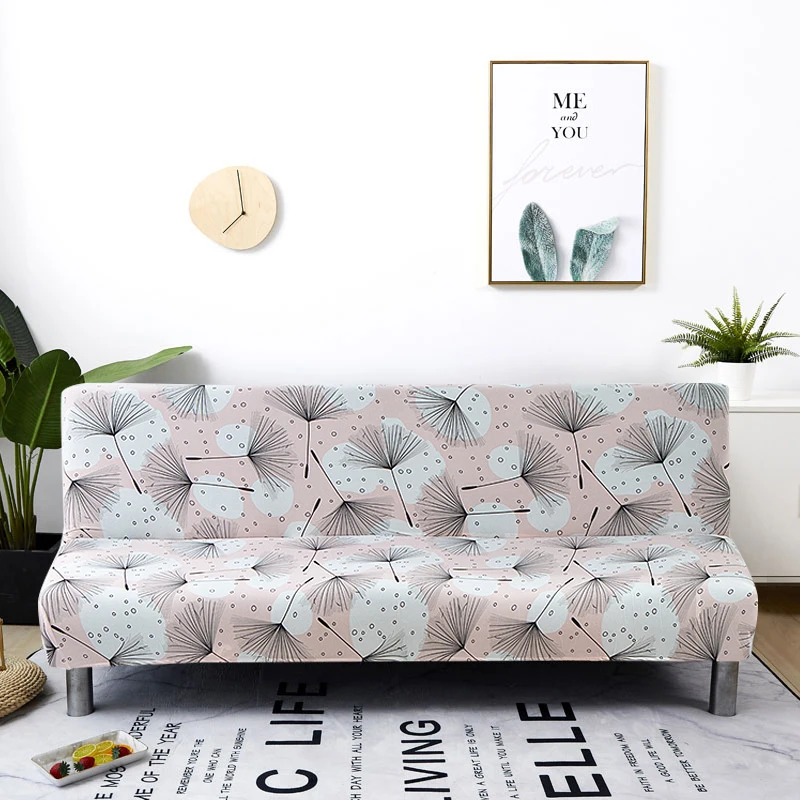 Housse extensible pour canapé et lit pliant, pour siège, sans accoudoirs, moderne, pour une longueur de 160 à 190cm, tout compris Housse extensible pour canapé et lit pliant, pour siège, sans accoudoirs, moderne, pour une longueur de 160 à 190cm, tout compris