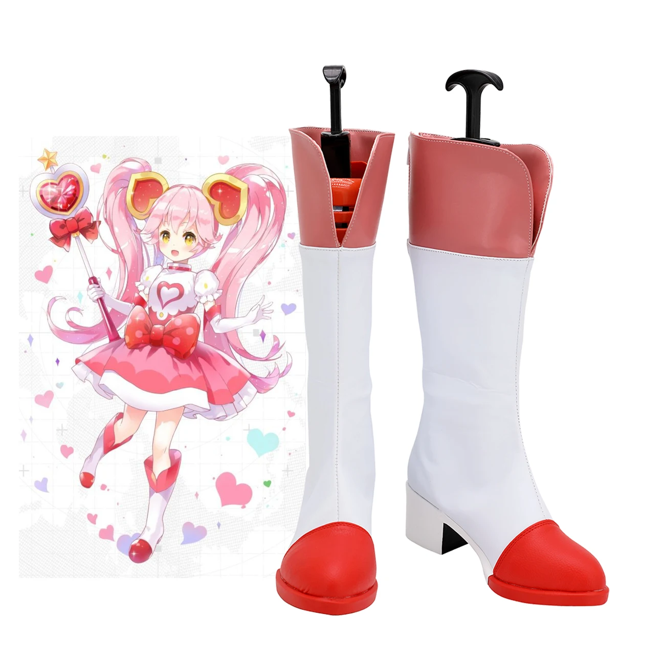 

COMPASS Ririka Cosplay Boots Customized Leather Shoes for Kids and Adults