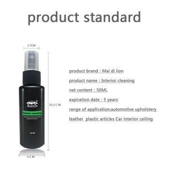 50ml Cleaning Agent Car Interior Cleaning Tool Multifunctional Refurbishing Leather Plastic Cleaner For Car Wash Accessories
50ml Cleaning Agent Car Interior Cleaning Tool Multifunctional Refurbishing Leather Plastic Cleaner For Car Wash Accessories