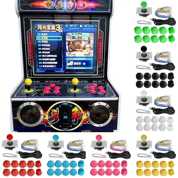 24PCS Arcade Game DIY Part Kit Push Buttons Joystick Switch USB Cables Encoder Game Control Board For Window 7 8 10 Raspberry Pi
24PCS Arcade Game DIY Part Kit Push Buttons Joystick Switch USB Cables Encoder Game Control Board For Window 7 8 10 Raspberry Pi