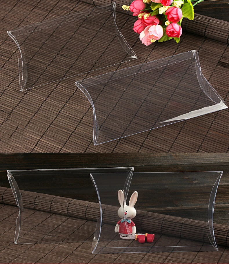 2.5*10.5*16.5cm 30pcs New Style Clear PVC Pillow Box packaging Wedding Favor /Bridal Candy Gift Boxes Party Supplies souvenir
2.5*10.5*16.5cm 30pcs New Style Clear PVC Pillow Box packaging Wedding Favor /Bridal Candy Gift Boxes Party Supplies souvenir