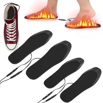 USB Heated Shoe Insoles Foot Warming Pad Mat Heating Insoles for Outdoor Skiing Hunting Unisex Electric Feet Heater Warmer
USB Heated Shoe Insoles Foot Warming Pad Mat Heating Insoles for Outdoor Skiing Hunting Unisex Electric Feet Heater Warmer