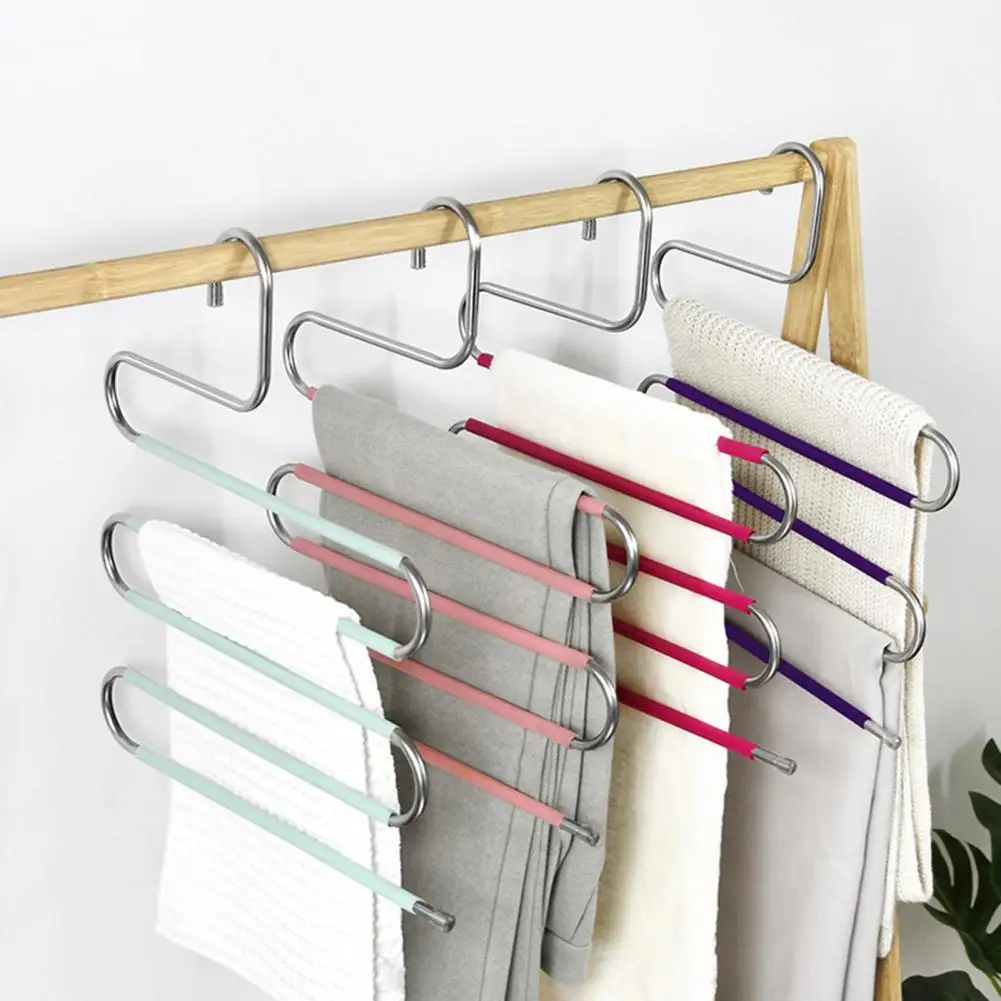 60% Dropshipping!!Trouser Rack S-Type Non-Slip Stainless Steel Pants Jeans Scarf Clothing Hanger for Wardrobe
60% Dropshipping!!Trouser Rack S-Type Non-Slip Stainless Steel Pants Jeans Scarf Clothing Hanger for Wardrobe