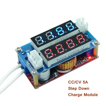 5A Adjustable Power CC/CV Step-down Charge Module LED Driver Voltmeter Ammeter Constant Current Constant Voltage Display Module
5A Adjustable Power CC/CV Step-down Charge Module LED Driver Voltmeter Ammeter Constant Current Constant Voltage Display Module