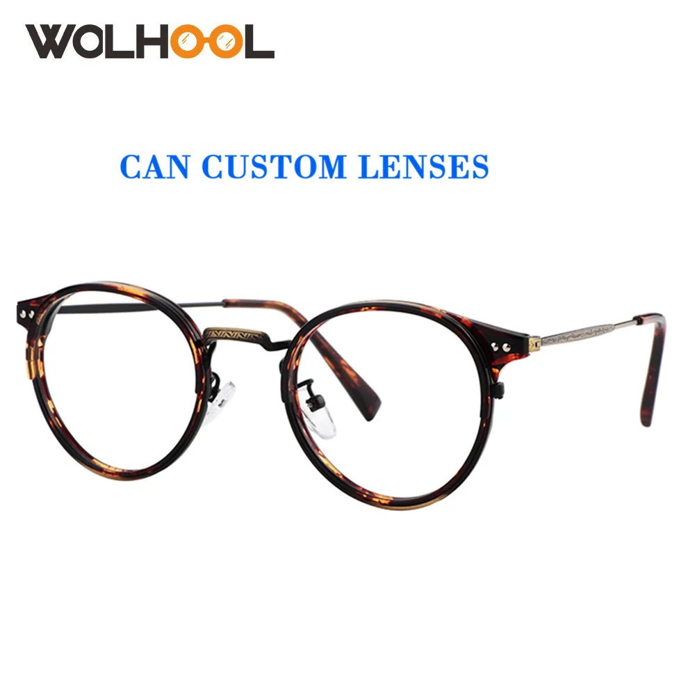 round prescription eyeglass frames
