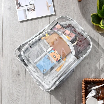 Han Jelly Bag Backpack Full Waterproof Backpack Transparent Edition of PVC Large Capacity Contracted Female Students Wardrobe
Han Jelly Bag Backpack Full Waterproof Backpack Transparent Edition of PVC Large Capacity Contracted Female Students Wardrobe