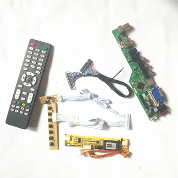 For CLAA150XP01/F T.V53 drive card board HDMI VGA AV USB RF Inverter+Remote+keyboard 2CCFL LVDS 20Pin LCD display panel DIY kit
For CLAA150XP01/F T.V53 drive card board HDMI VGA AV USB RF Inverter+Remote+keyboard 2CCFL LVDS 20Pin LCD display panel DIY kit