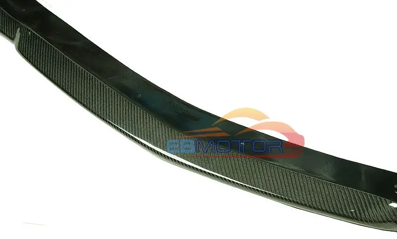 Real Carbon Fiber Front Bumper Lip Spoiler For Mercedes Benz W209 CLK350 Coupe 2006UP