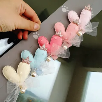 60PCS/lot Korean Top Quality Hairpin Heart Shape with Small Crown Lovely Gauze Bows Hair Clips Pearl Cute Kids Hair Barrettes
60PCS/lot Korean Top Quality Hairpin Heart Shape with Small Crown Lovely Gauze Bows Hair Clips Pearl Cute Kids Hair Barrettes