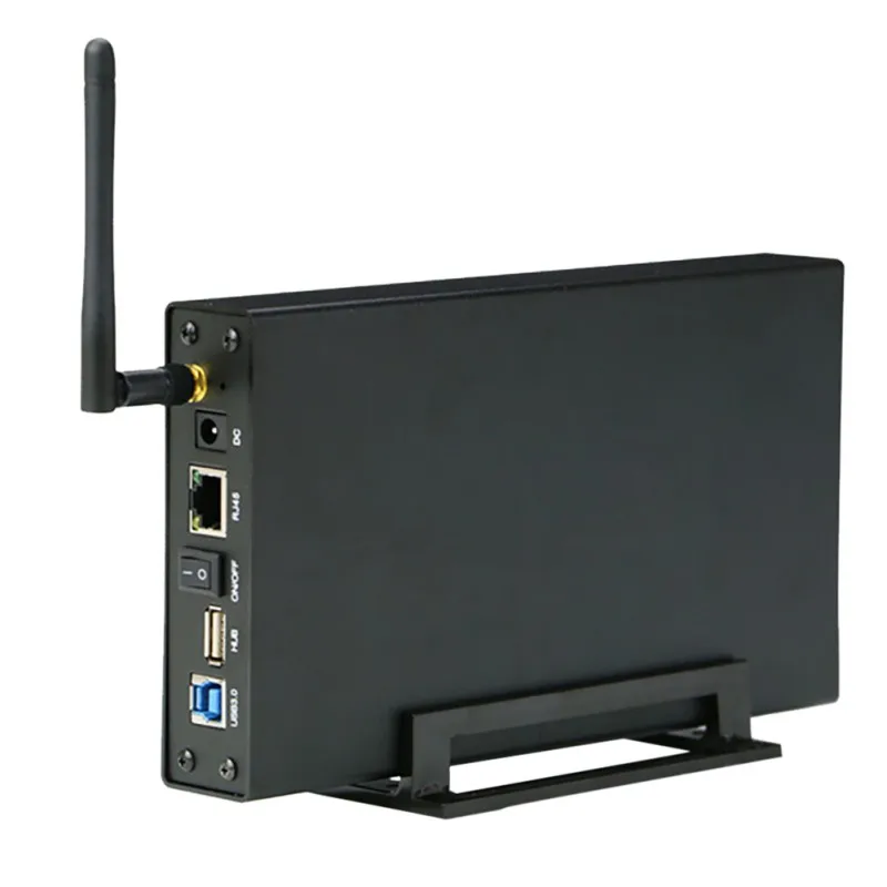 New Wireless Hard Drive Box 3.5 Inch USB3.0 Private Cloud NAS Smart Storage Smart Router US/UK/EU/AU Plug
New Wireless Hard Drive Box 3.5 Inch USB3.0 Private Cloud NAS Smart Storage Smart Router US/UK/EU/AU Plug
