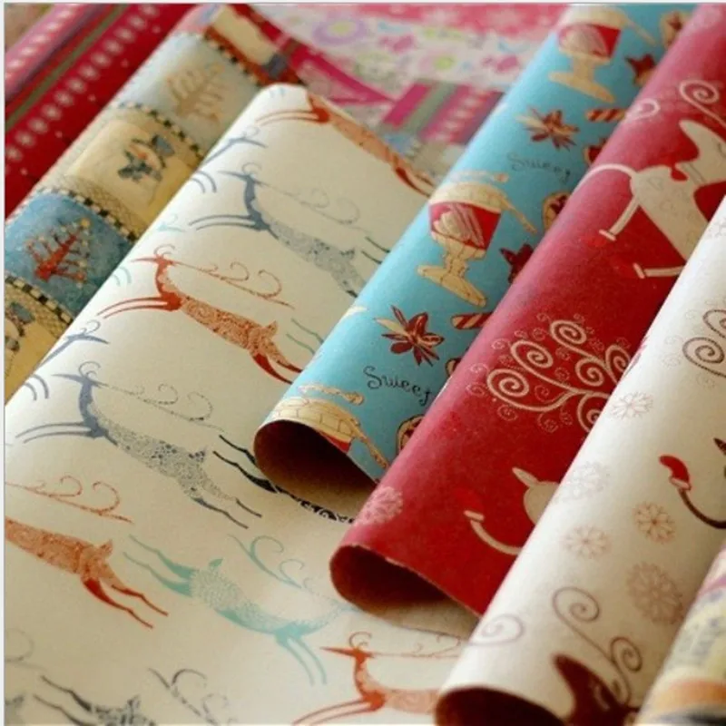 Retro Multicolor Wrapping Paper Print Tissue Paper Bookmark Gift Wrapping Papers Christmas Series Holiday Gift Wrapping Paper
Retro Multicolor Wrapping Paper Print Tissue Paper Bookmark Gift Wrapping Papers Christmas Series Holiday Gift Wrapping Paper
