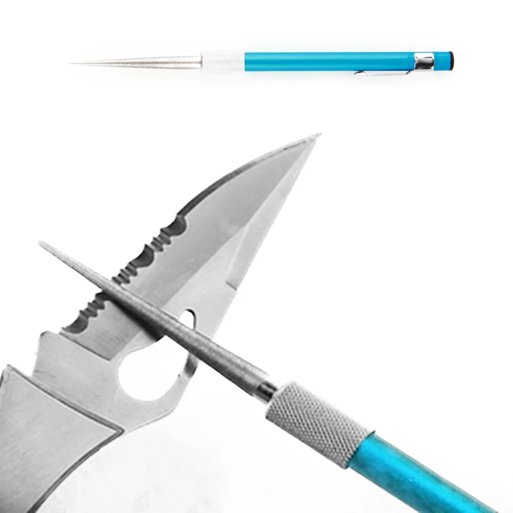 New 3 in1 Outdoor Hunting Fishing Pocket Sharpener Diamond Knife Saw Hook Flat Edges
New 3 in1 Outdoor Hunting Fishing Pocket Sharpener Diamond Knife Saw Hook Flat Edges