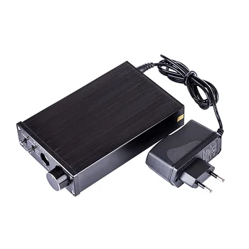 DAC-X6 PRO HiFI Headphone Amplifier DAC Decoder Coaxial Optical USB Stereo Audio with 12V1A Power Adapter - EU Plug Black
DAC-X6 PRO HiFI Headphone Amplifier DAC Decoder Coaxial Optical USB Stereo Audio with 12V1A Power Adapter - EU Plug Black