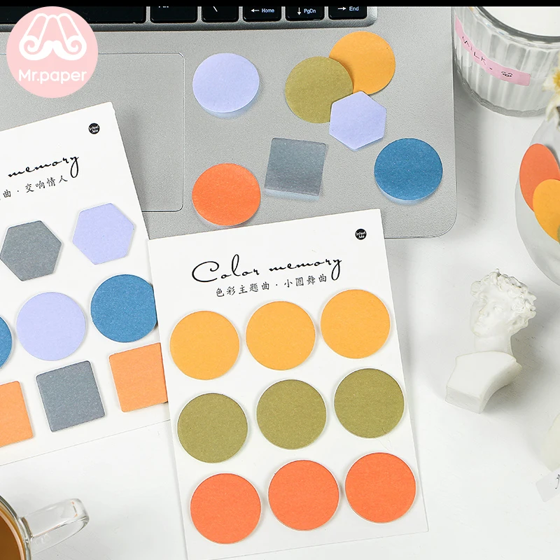 Mr.Paper 20pcs/lot 9 Designs Cute Colorful Memo Pads Sticky Notes Notepad Diary Creative Stationery Self-Stick Notes Memo Pads
Mr.Paper 20pcs/lot 9 Designs Cute Colorful Memo Pads Sticky Notes Notepad Diary Creative Stationery Self-Stick Notes Memo Pads