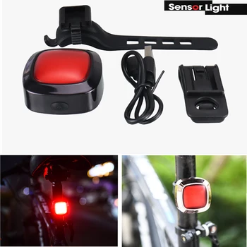 Brake Sensing Bicycle Rear Lights Cycling Light Waterproof USB Charging Bike Lights Led Taillight Safety Warning 
Brake Sensing Bicycle Rear Lights Cycling Light Waterproof USB Charging Bike Lights Led Taillight Safety Warning