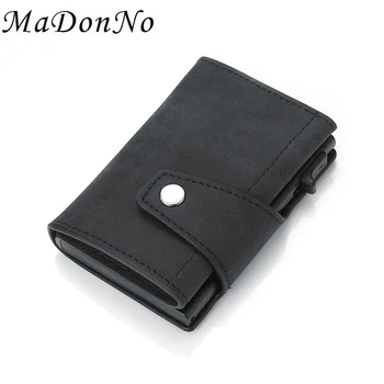 Anti Rfid Credit Card Holder Men Wallet Business Bank Creditcard Protector Case Women Metal Minimalist Wallet porte carte Purse
Anti Rfid Credit Card Holder Men Wallet Business Bank Creditcard Protector Case Women Metal Minimalist Wallet porte carte Purse