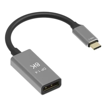 Type c to Displayport 1.4 Male to Female USB C to DP Displayport 8K 60HZ 5K120HZ Converter Cable Hub for MacBook Air
Type c to Displayport 1.4 Male to Female USB C to DP Displayport 8K 60HZ 5K120HZ Converter Cable Hub for MacBook Air