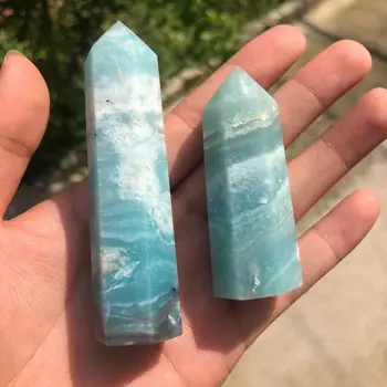 Natural caribbean calcite Crystal Double terminator Points pillar Polished Healing from Chakra healing 1pcs
Natural caribbean calcite Crystal Double terminator Points pillar Polished Healing from Chakra healing 1pcs