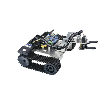 WiFi Bluetooth Mini Programmable Robot Tank 2 DOF Robotic Arm Car High Tech Toy Kit for Arduino UNO R3
WiFi Bluetooth Mini Programmable Robot Tank 2 DOF Robotic Arm Car High Tech Toy Kit for Arduino UNO R3