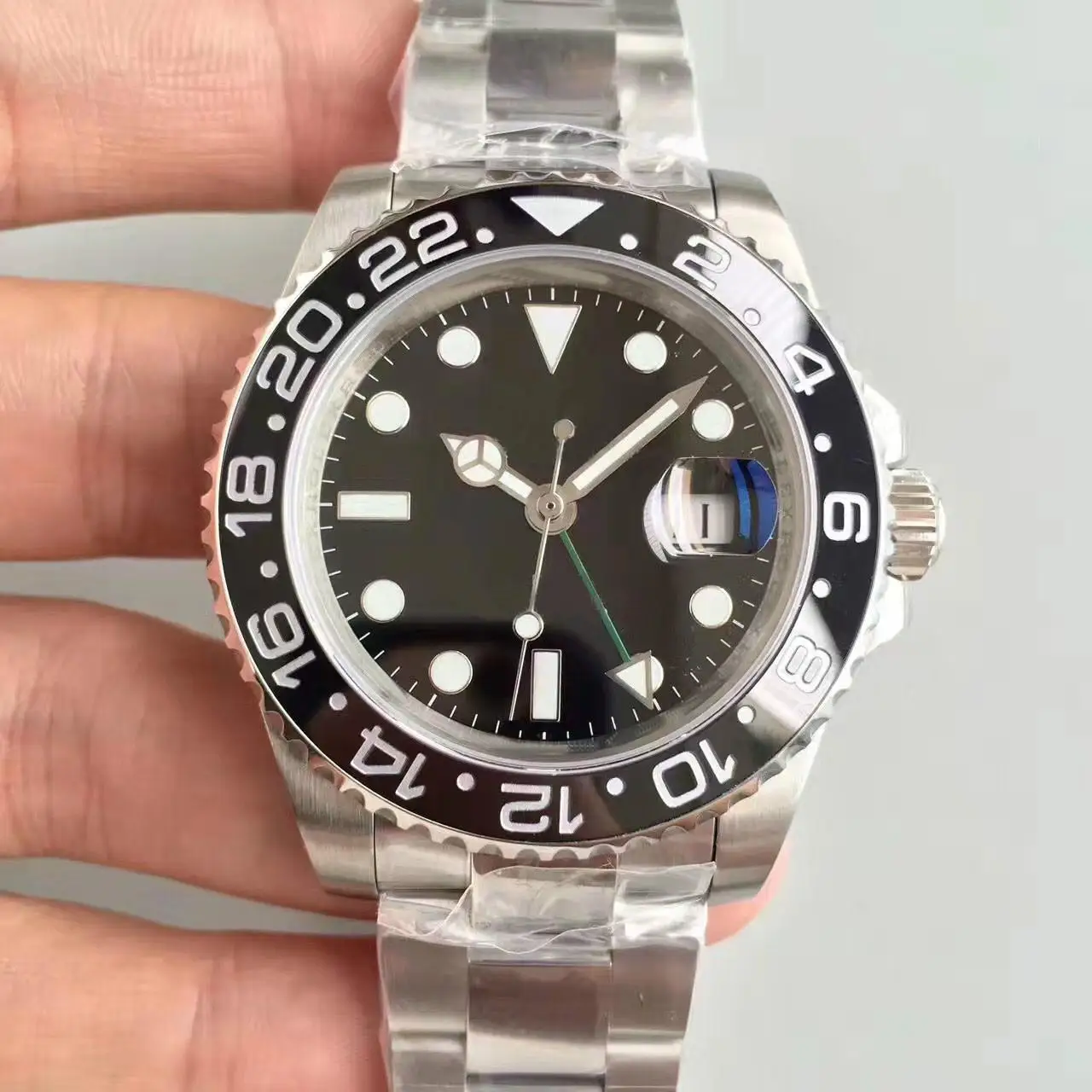 AAA Luxury Watch Men Watch Waterproof Automatic Mechanical Watch Stainless Steel Sapphire Crystal Automatic Wristwatch black
AAA Luxury Watch Men Watch Waterproof Automatic Mechanical Watch Stainless Steel Sapphire Crystal Automatic Wristwatch black
