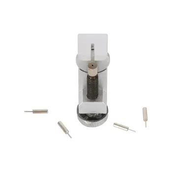 Adjustable Watch Band Link Pin Metal Remover Removal 3 Pins Watch Strap Repair Tool Silver
Adjustable Watch Band Link Pin Metal Remover Removal 3 Pins Watch Strap Repair Tool Silver