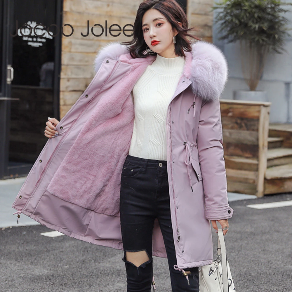 Jocoo Jolee Women Winter Long Parka Warm Velvet Thicken Faux Fur Coats Causal Drawstring Waist Pocket Hooded Jackets Overcoats
Jocoo Jolee Women Winter Long Parka Warm Velvet Thicken Faux Fur Coats Causal Drawstring Waist Pocket Hooded Jackets Overcoats