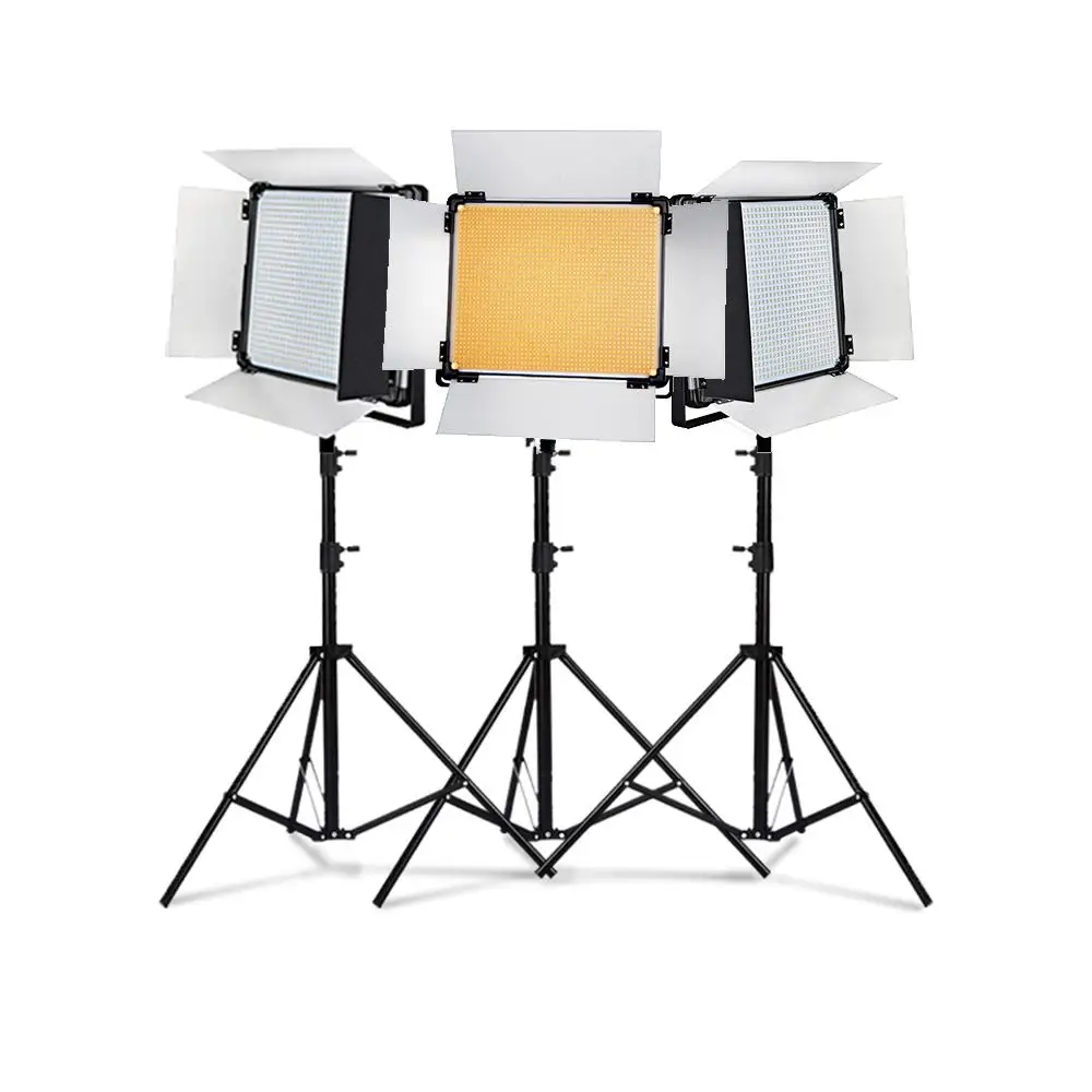 140W Yidoblo Pro LED Lamp Remote Control LCD display E-2000II Studio bio-color Photography Studio continue lighting + tripod
140W Yidoblo Pro LED Lamp Remote Control LCD display E-2000II Studio bio-color Photography Studio continue lighting + tripod