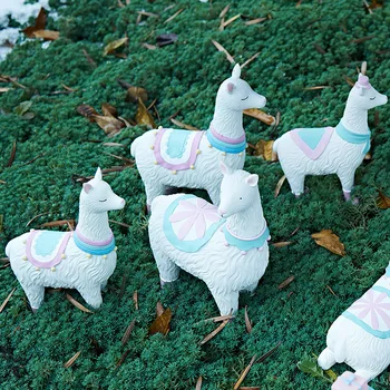 Nordic Modern Rainbow Alpaca Fairy Garden Miniature Figurines Resin Craft Wine Cabinet Office Desk Home Decoration Accessories
Nordic Modern Rainbow Alpaca Fairy Garden Miniature Figurines Resin Craft Wine Cabinet Office Desk Home Decoration Accessories